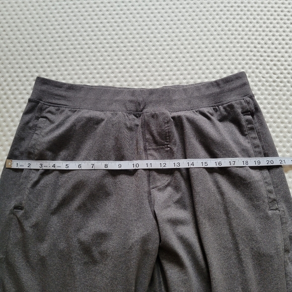 Lululemon Heathered Gray Kung Fu Pants - Picture 3 of 9